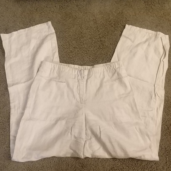 Max Studio Linen Pants 2 - Picture 2 of 4